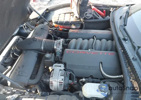 2004 Chevrolet Corvette из США, поврежденный, VIN 1G1YY22G645120159